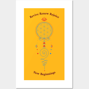 Revive, Renew, Rejoice – New Beginnings Posters and Art